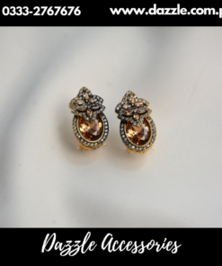 Golden Antique Stud Earrings