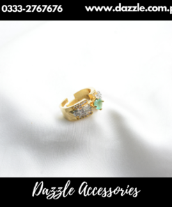 Golden Mint Ladies Ring Adjustable Size