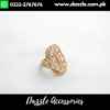 Golden Statement Ladies Ring Adjustable Size