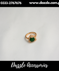 Green Golden Ring Adjustable Size