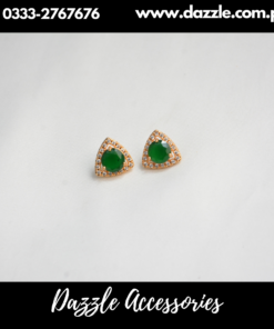 Green Golden Studs