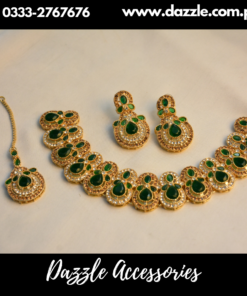 Green Necklace Set