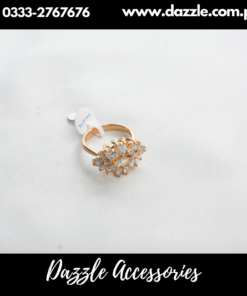 High Quality Gold Plated Ladies Ring Size