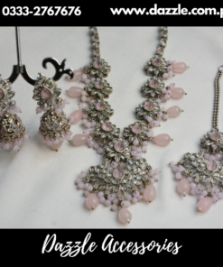 Light Pink Beautiful Necklace Maala