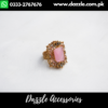 Light Pink Turkish Ladies Ring Adjustable Size