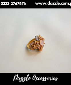 Light Pink Turkish Ring Adjustable Size