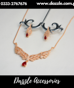 Red Golden Pendant with tops