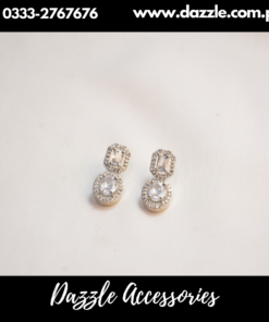 Silver Plated Decent Drop Earrings