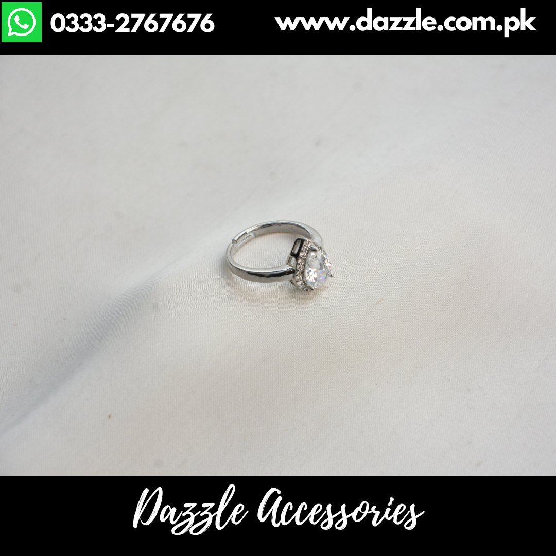 Silver beautiful ring