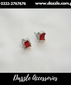 Anisa red Studs