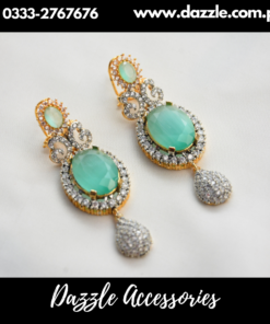 Gorgeous mint green earrings