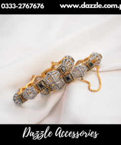 Marvelous black Zircon Bangles
