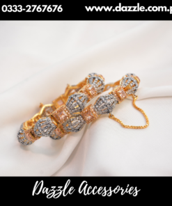 Marvelous champagne Zircon Bangles