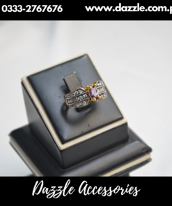 Purple Band Ring Adjustable Size