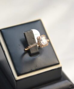 Minimal Gold Plated Ladies Ring