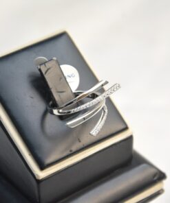 Silver Plated Open Unique Ring Design