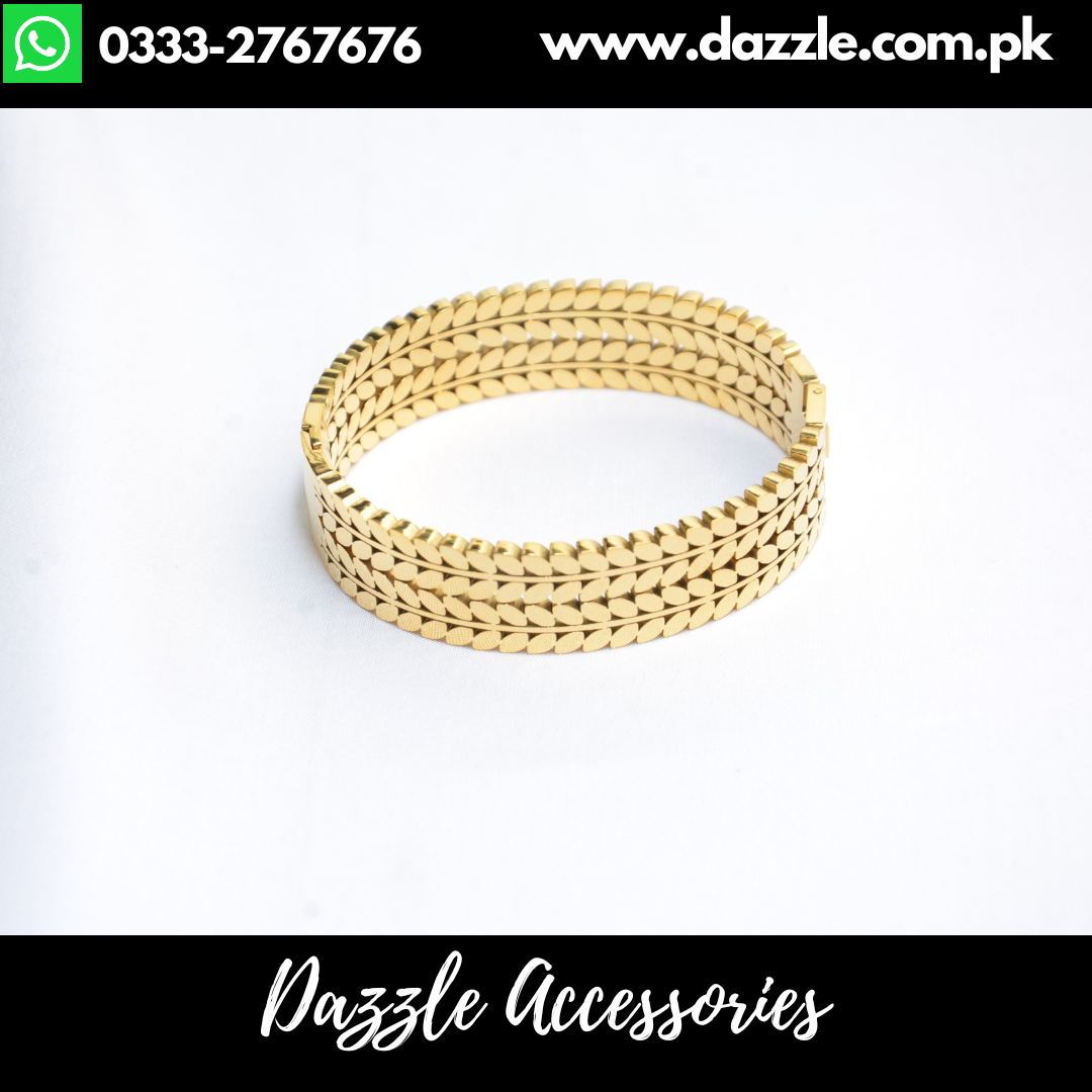 Statement Stainless Steel Openable Bracelet